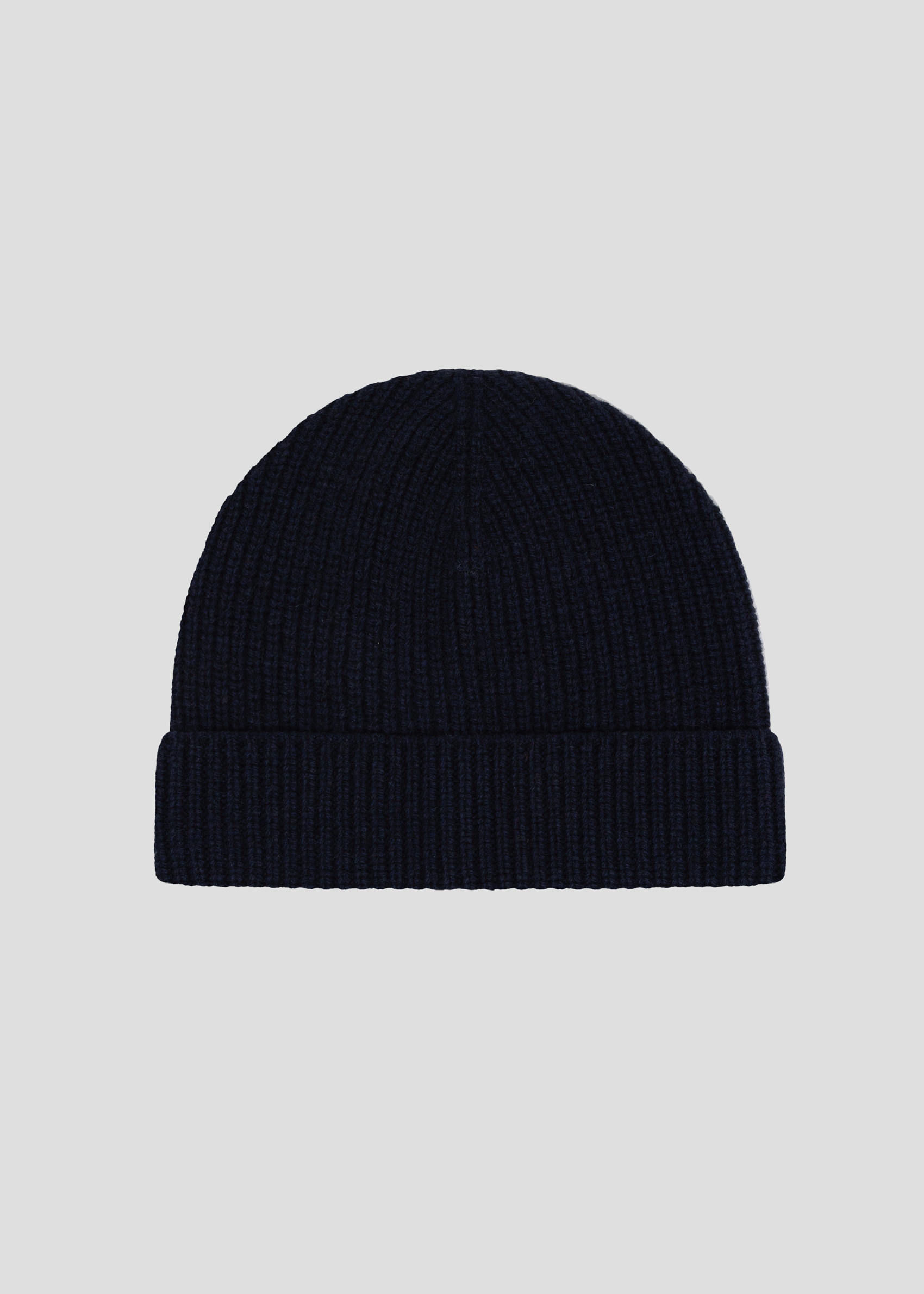 SEVEN GAUGE LAMBSWOOL BEANIE BLUE