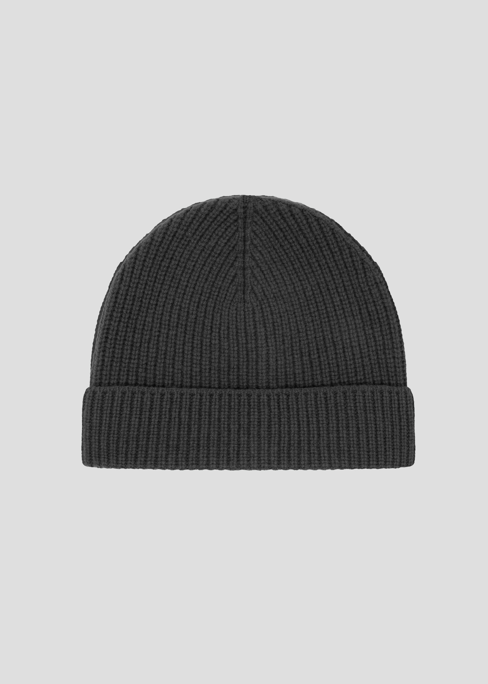 SEVEN GAUGE LAMBSWOOL BEANIE GREY