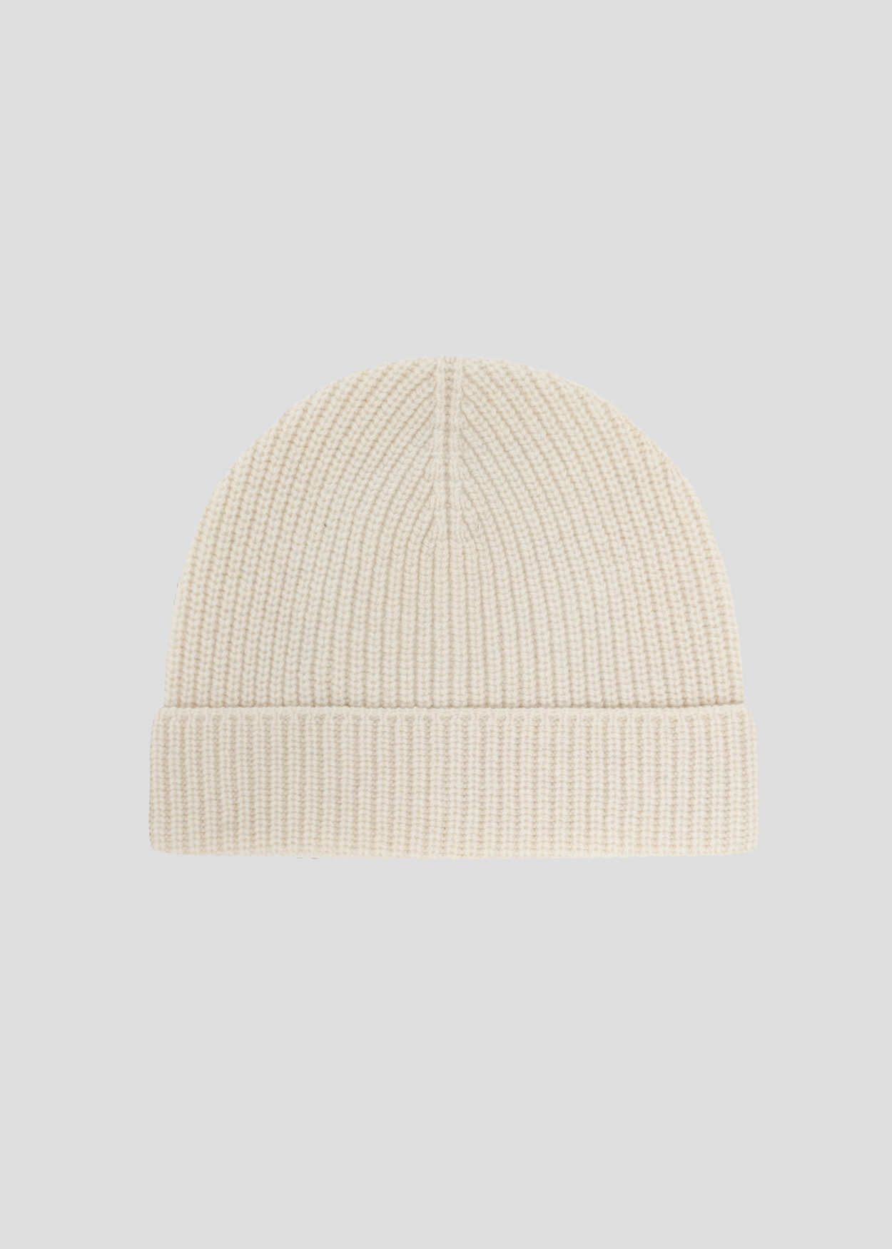 SEVEN GAUGE: BEANIE IN LANA CREMA