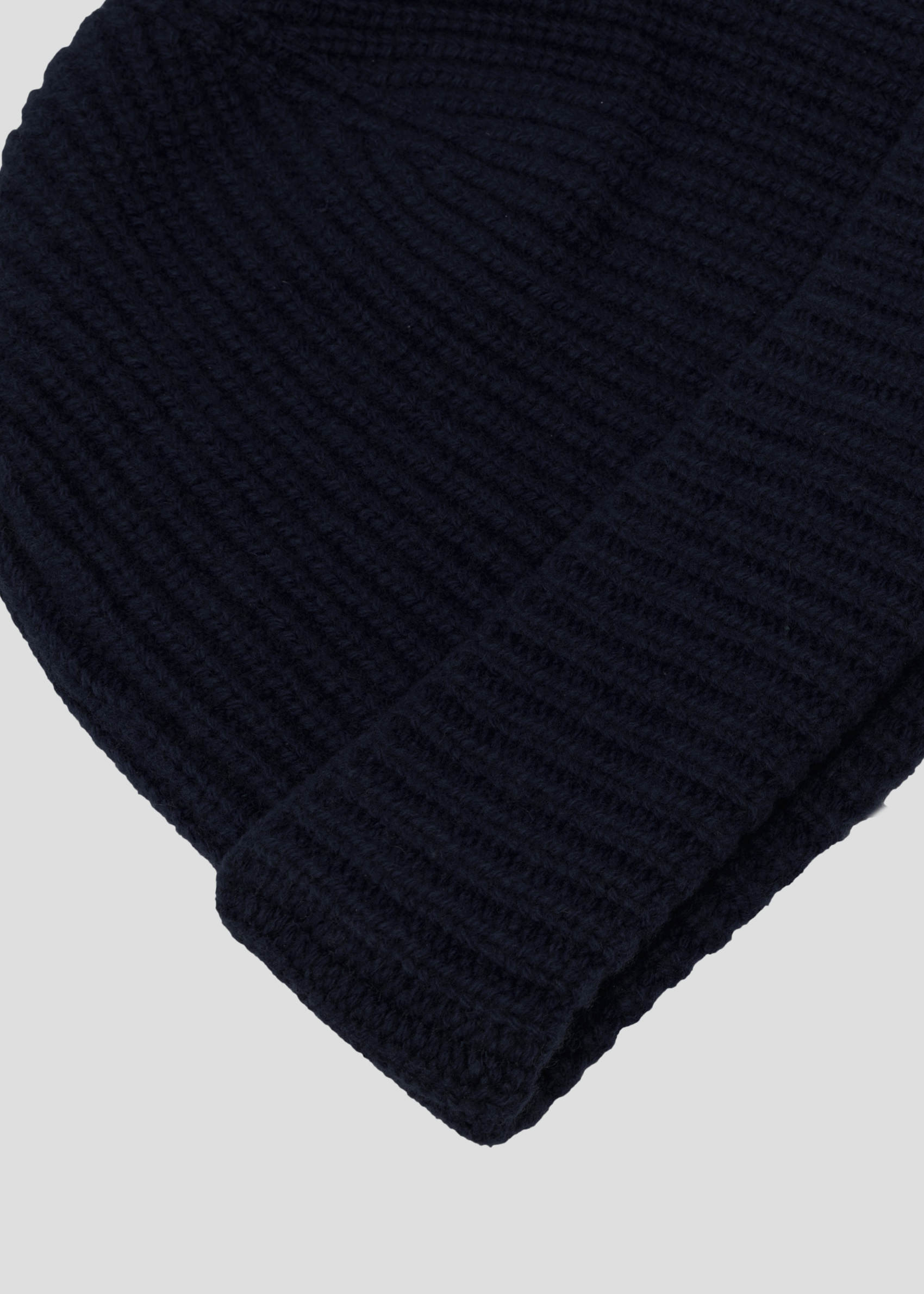 SEVEN GAUGE: BEANIE IN LANA BLU