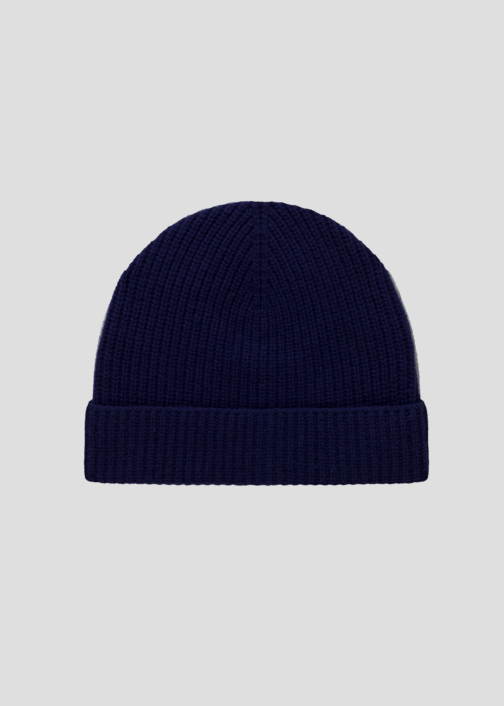 SEVEN GAUGE: BEANIE IN LANA DI AGNELLO BLUETTE