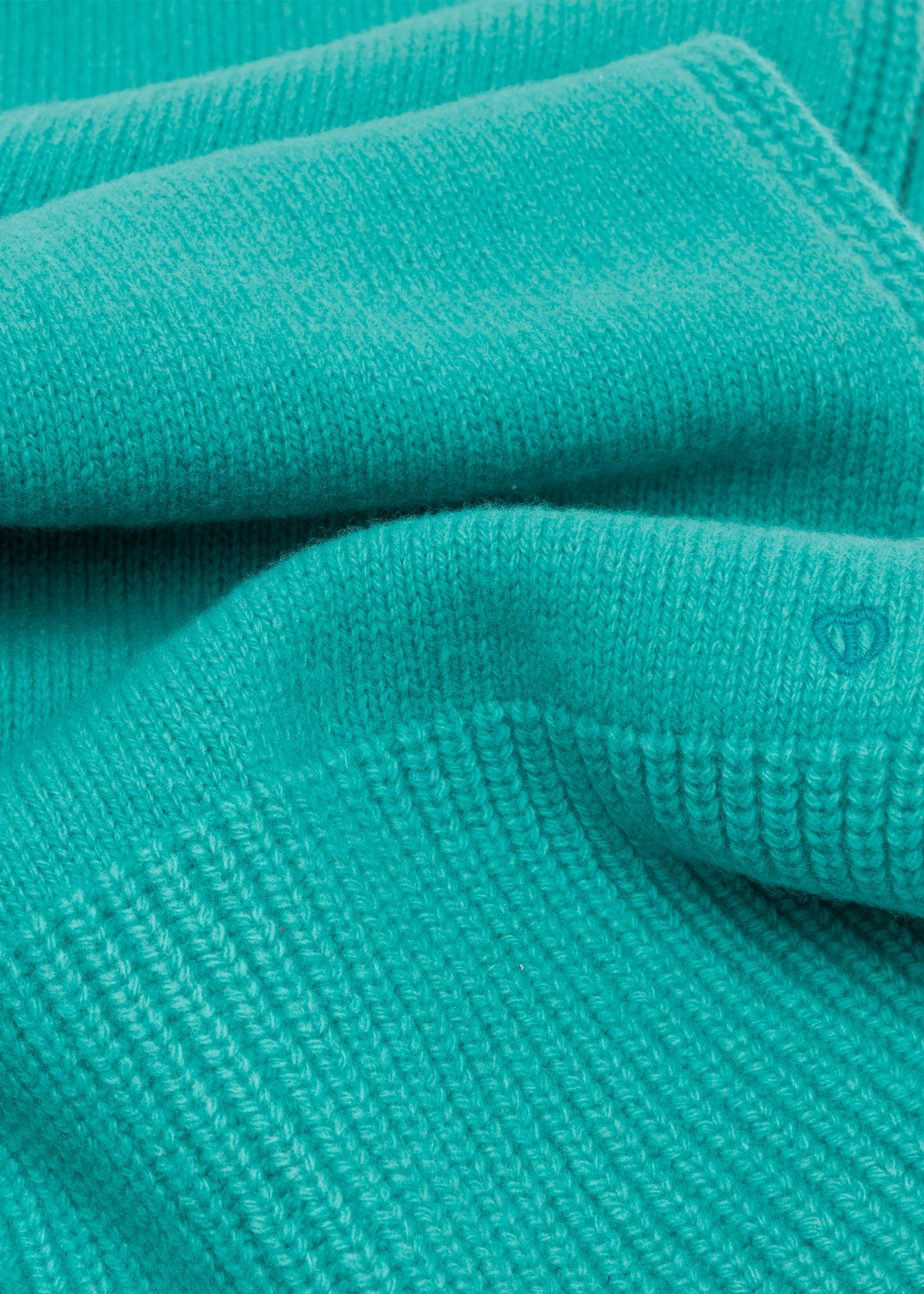 SEVEN GAUGE: LAMBSWOOL SCARF ACQUA