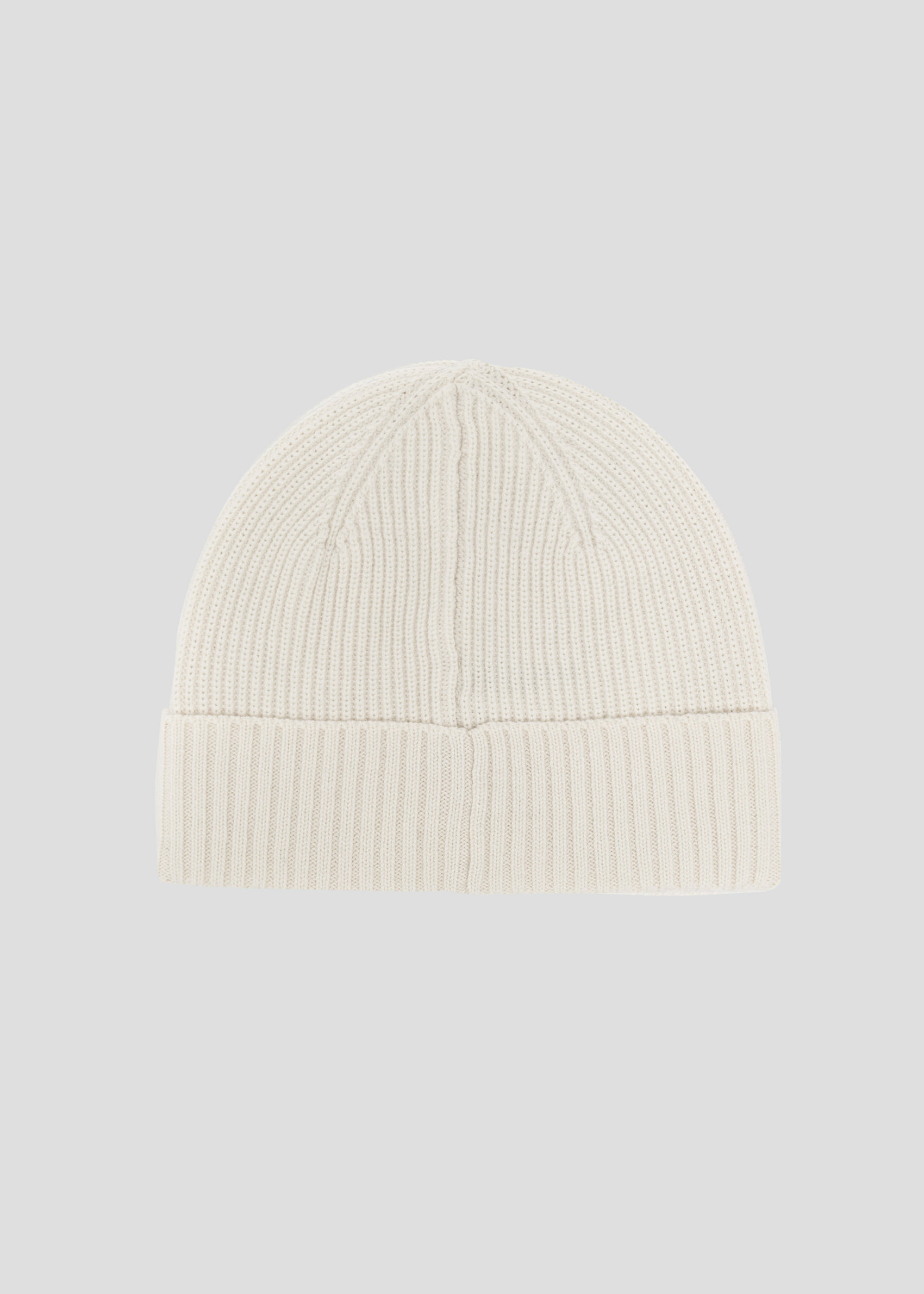 SEVEN GAUGE: BEANIE IN LANA MERINOS CREMA